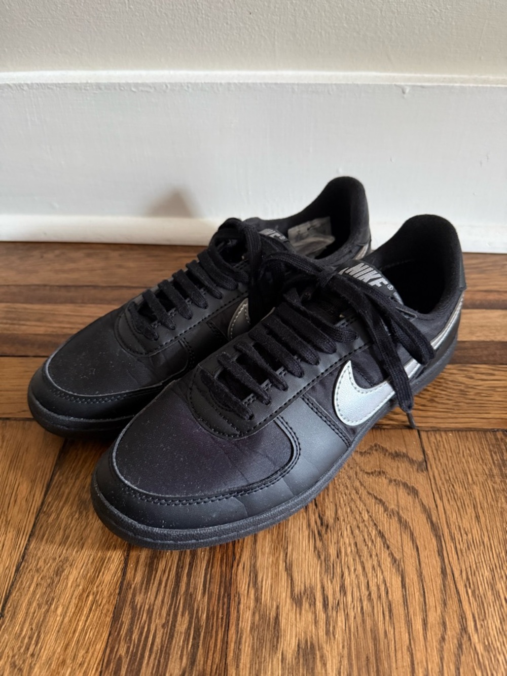 Nike Field General Black Low-Top Casual Sneakers